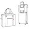 Сумка складная mini maxi touringbag dark ruby - фото 360110