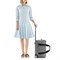 Сумка на колесиках allrounder trolley twist silver - фото 360266