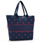 Сумка shopper e1 mixed dots red - фото 360418