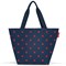 Сумка shopper m mixed dots red - фото 360420