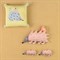 Игрушка мягкая вязаная Ежик ugo из коллекции tiny world 37х22 см - фото 363579