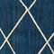 Ковер из джута темно-синего цвета с геометрическим рисунком из коллекции ethnic, 120x180 см - фото 364392