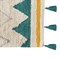 Ковер из хлопка с контрастным этническим орнаментом из коллекции ethnic, 70х160 см - фото 364456