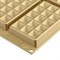 Форма для приготовления вафель waffel classic силиконовая золотая - фото 365812