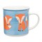 Кружка woodland animals 420 мл голубая - фото 366021