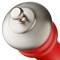 Мельница для соли smart solutions, 20 см, красная матовая - фото 366302