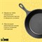 Сковорода глубокая чугунная с крышкой, D32 см, 4,7 л - фото 367900
