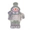 Фигурка декоративная"Санта/Снеговик", L5,5 W5 H9 см, 2в. - фото 370534