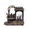 Фигурка декоративная с подсветкой и эффект. вьюги  "Паровоз", L24,5 W11 H22,5 см, (3хАА не прилаг) - фото 370736