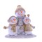 Фигурка декоративная "Снеговики", L10 W5 H10 см - фото 372540
