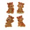 Фигурка декоративная "Тигр", L3,5 W3 H5 см, 4в. - фото 375609