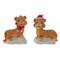 Фигурка декоративная "Тигр", L5 W2,5 H5,5 см, 2в. - фото 375635