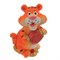 Фигурка декоративная "Тигр", L5,5 W4,5 H9 см, 6в. - фото 376109