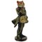 Фигурка декоративная "Тигр" (1xLR44) с часами,  L12 W11,5 H26,5 см - фото 376333