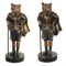 Фигурка декоративная "Тигр",  L17 W15 H38 см, 2в. - фото 376334