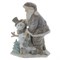 Фигурка декоративная "Дед Мороз со снеговиком", L15 W9 H19 см - фото 377007