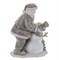 Фигурка декоративная "Дед Мороз со снеговиком", L15 W9 H19 см - фото 377008
