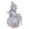 Фигурка декоративная "Снеговик с оленем", L12 W9,5 H16,5 см - фото 377016
