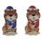 Фигурка декоративная "Тигр",  L5 W7 H10 см, 10в. - фото 377259