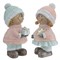 Фигурка декоративная "Девочка/Мальчик", L6 W7 H12,5 см, 2в. - фото 377718