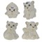 Фигурка декоративная "Тигрёнок", L5,5 W6 H4 см, 4в - фото 377916