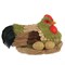 Фигурка декоративная "Курица в гнезде", L28 W22 H17 см - фото 379618