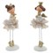 Фигурка декоративная "Девочка", L8 W6 H23,5 см, 2в. - фото 387043