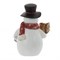 Фигурка декоративная "Снеговик",  L11,5 W10,5 H18 см, 2в. - фото 387090