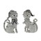 Фигурка декоративная "Кошка", L10 W6 H16 см, 2в. - фото 387098