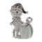 Фигурка декоративная "Кошка", L10 W6 H16 см, 2в. - фото 387099