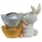 Фигурка декоративная "Заяц", L5,5 W2,5 H5 см, 4в. - фото 388016