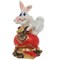Фигурка декоративная "Заяц", L4 W3 H6 см, 8в. - фото 388058