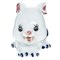 Фигурка декоративная "Заяц", L8 W6 H9 см, 3в. - фото 389754