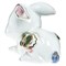 Фигурка декоративная "Заяц", L8,5 W5,5 H9 см, 3в. - фото 389763