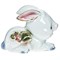Фигурка декоративная "Заяц", L8,5 W5,5 H9 см, 3в. - фото 389768