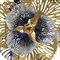 Часы настенные декоративные, L57 W4 H57 см, (1xАА не прилаг.) - фото 390365