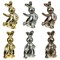 Фигурка декоративная "Заяц", L4,5 W4 H10 см, 6в. - фото 390450