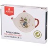 Подставка под чайные пакетики "Зимняя забава" 12*8,5*1,5 см - фото 392005