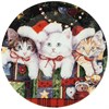 Блюдо для торта с лопаткой коллекция "Рождественская сказка" 28 см - фото 393511