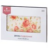 Доска разделочная "Корейская роза" 20*30*0.4 см - фото 393830