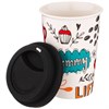 Кружка lefard coffemania с крышкой 400 мл - фото 394412
