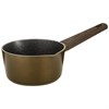 Ковш agness "Spicy" с "мраморным" антипригар.покрытием 1,4 л, 16*8.5 см цвет: оливковый - фото 394695