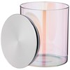 Емкость для сыпучих продуктов agness "Rainbow" 650 мл d=9.5 cm h=11 cm цвет:радужный - фото 396171