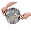 Кастрюля agness "Profi home" со стеклянной крышкой, 2,0л 18x10.5 см - фото 396385