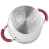 Кастрюля agness "Profi home" со стеклянной крышкой, 1,5л 16x9.5 см - фото 396404