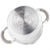 Кастрюля agness "Profi home" со стеклянной крышкой, 1,5л 16x9.5 см - фото 396428