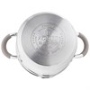 Кастрюля agness "Profi home" со стеклянной крышкой, 2,0л 18x10.5 см - фото 396434