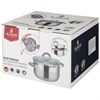 Кастрюля agness "Profi home" со стеклянной крышкой, 3,0л 20x11.5 см - фото 396436