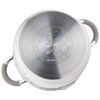 Кастрюля agness "Profi home" со стеклянной крышкой, 3,0л 20x11.5 см - фото 396440