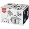 Кастрюля agness "Profi home" со стеклянной крышкой, 2,0л 18x10.5 см - фото 396448